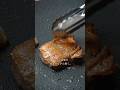 牛タンステーキを焼きました。 #asmr #nikuhack #肉磨き