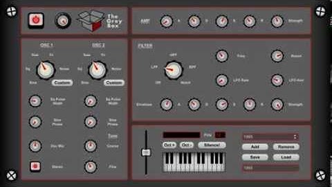 Alberts Bujanovs Synth - The Grey Box