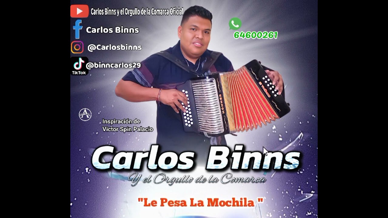 LE PESA LA MOCHILA...CARLOS BINNS Y EL ORGULLO DE LA COMARCA..