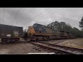 CSX L657-05 at Sepco Junction in Rincon, GA making the diamond make some noise!