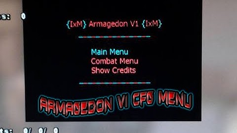 Armagedon V1 || CFG 1.14 || NO Jailbreak || +DOWNLOAD! ||