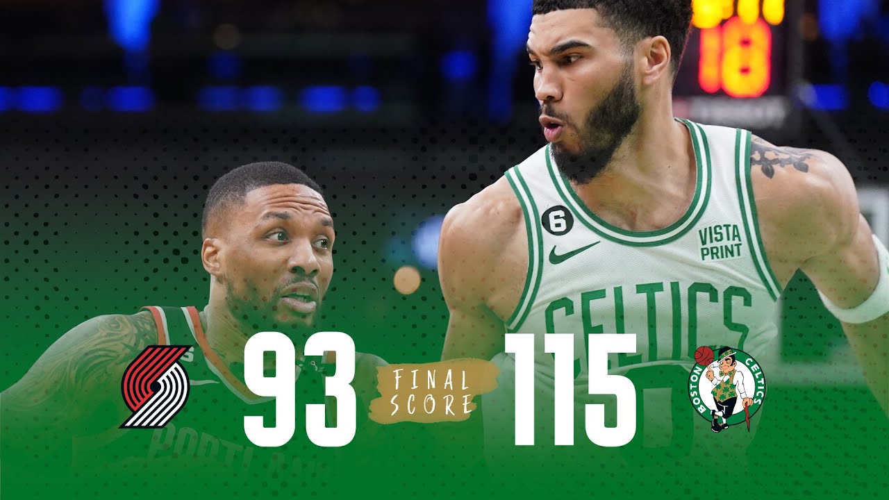 Boston Celtics vs Portland Trail Blazers Full Game Highlights, Mar 17