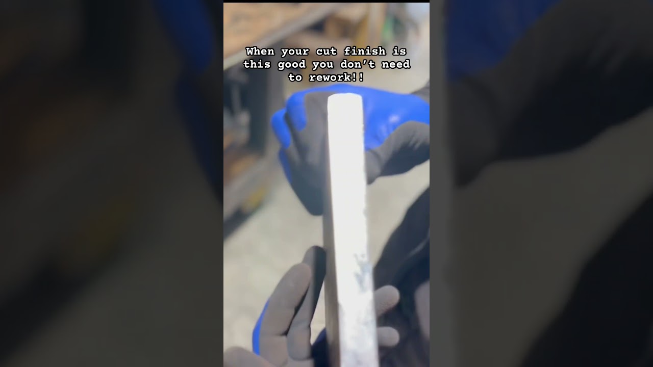 What type of cut does your metal saw give?