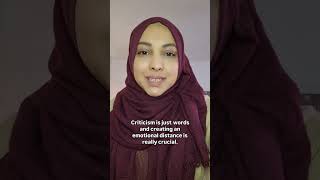 Emotionally Drained by Criticism