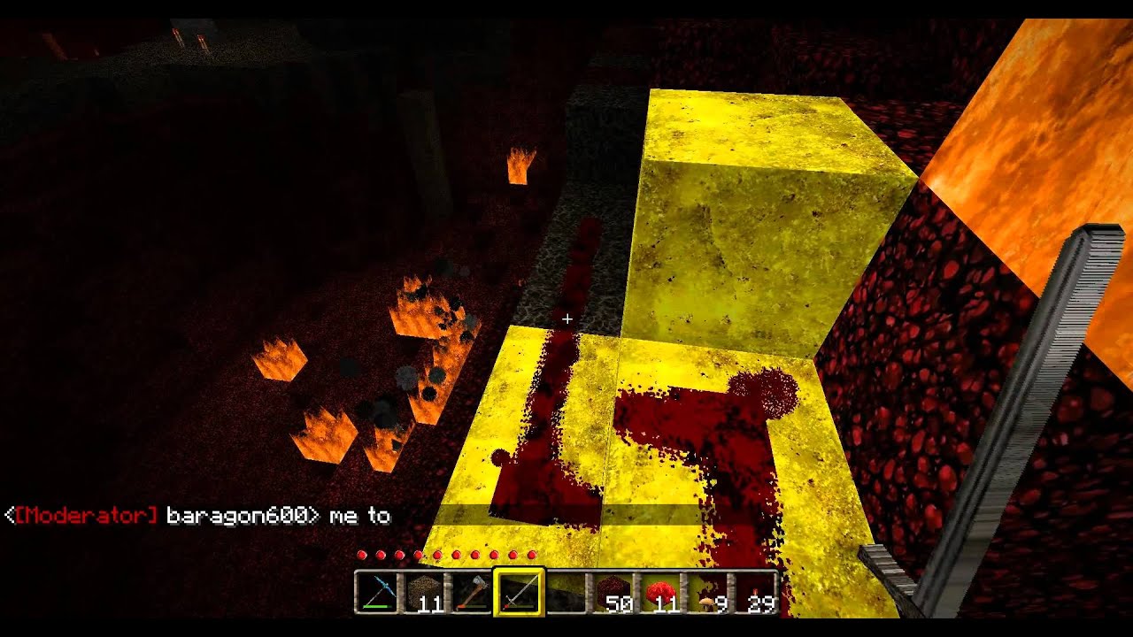 Minecraft - Turning Soul Sand into Glowstone (Falsebook Plugin) 1080p ...