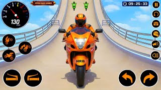 Ultra GT Bike Stunt Racing 3D - Android Gameplay screenshot 2