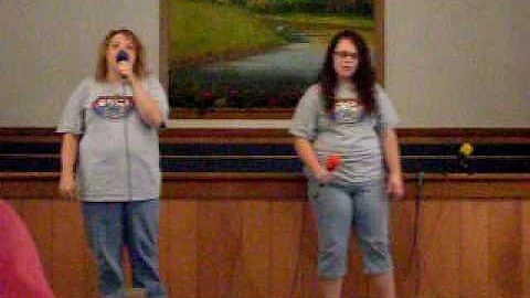 dailey street bc shawna penland and myself singing...
