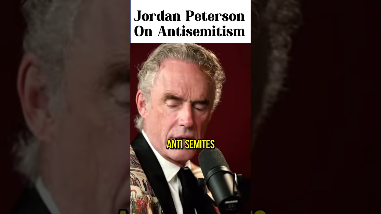 Jordan Peterson on Left Wing Antisemitism