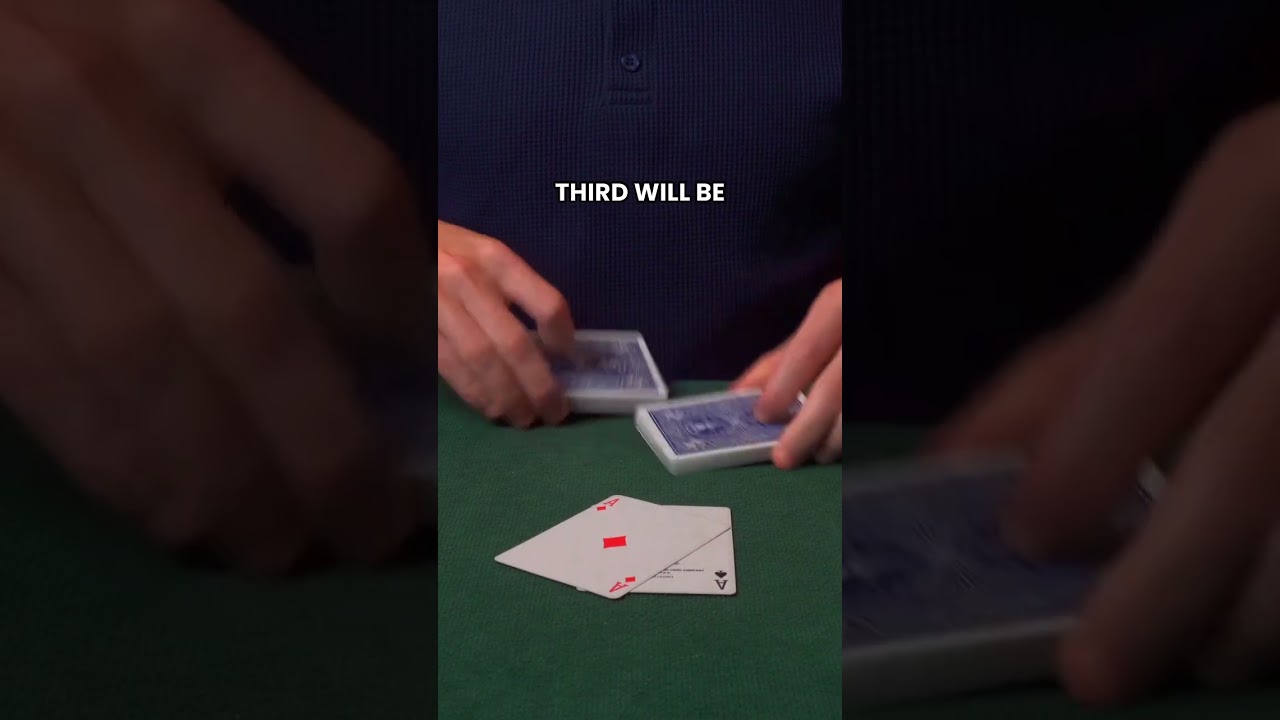 Appearing Aces Magic Trick
