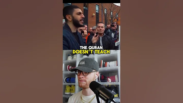 CHRISTIAN puts MUSLIM in his PLACE😯😧‼️ #christian #debate #muslim #shorts