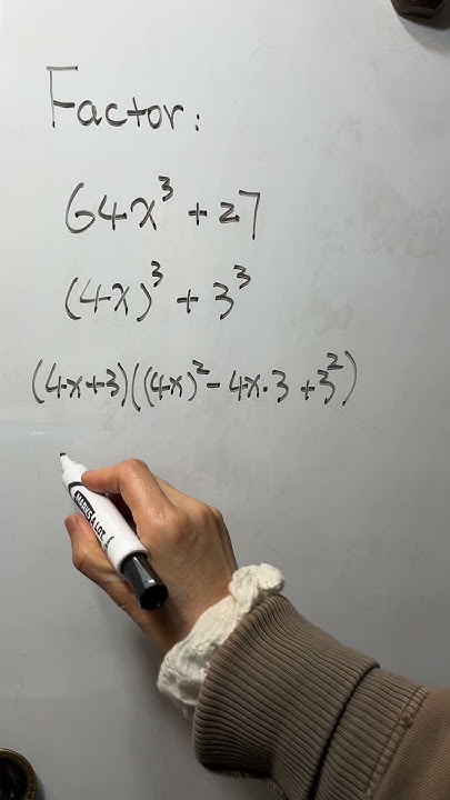mental-math-factor-64x-3-27-maths-mathematics-math-sat-youtube
