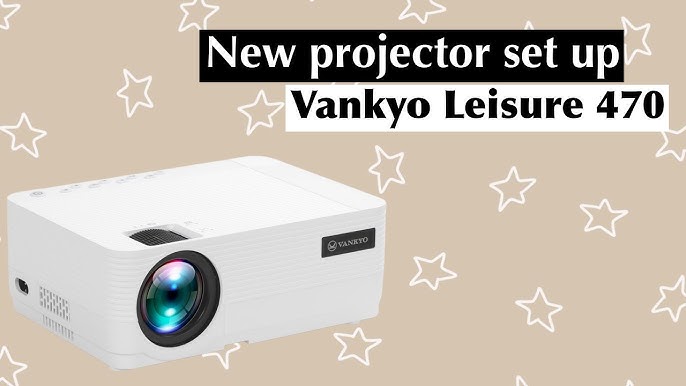 Vankyo Leisure 470 Pro Native 1080P Projector, Full HD 5G Wireless Mini  Projector White L470 PRO - Best Buy