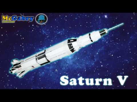 Ravensburger Puzzle 3d Fusée Apollo Saturn V - 440 Pièces