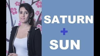 Saturn Sun conjunction in Vedic Astrology