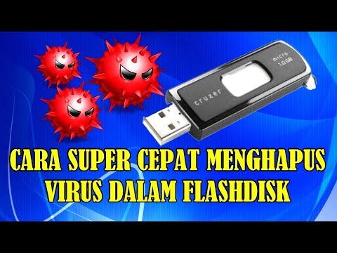 Video: Cara Membersihkan Pemacu Kilat USB Dari Virus