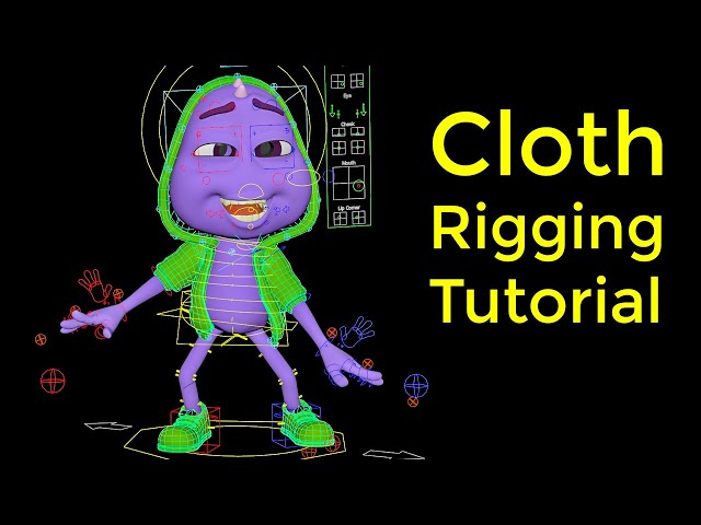 How to rig cloth | Rigging techniques without using simulation | Puppeteer Lounge Free Tutorial