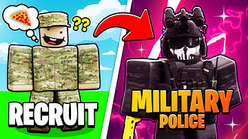 Recruit to ELITE Military Police // ROBLOX U.S Army