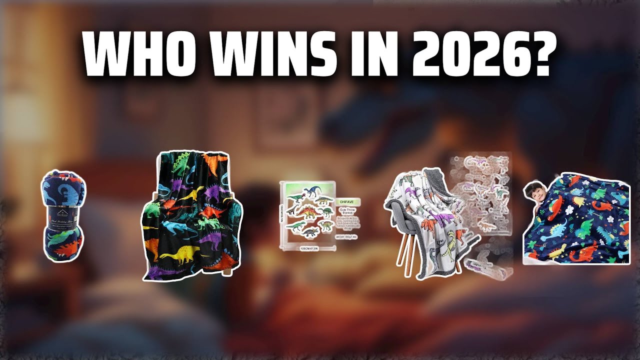 The Top 5 Best Dino Blankets in 2026 - Must Watch Before Buying!