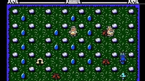 Nintendo NES Trog Game (Intro)