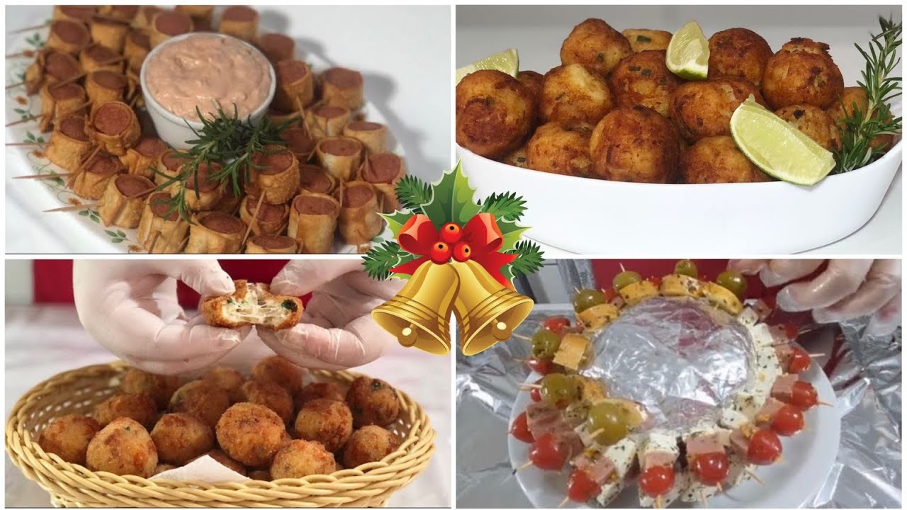 PETISCOS para CEIA DE NATAL e ANO NOVO