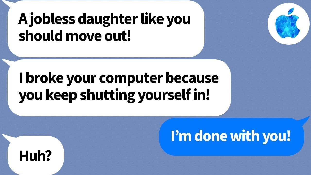 【Apple】My mom doesn't understand the concept of working from home...