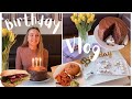 LOCKDOWN GEBURTSTAGS VLOG! Vegane Schoko-Torte & Burger Take-Away, Geschenke TURNING 21 in 2021