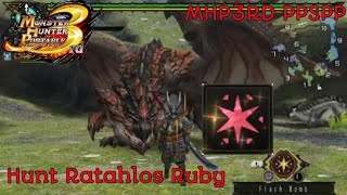 mhp3rd hunt rathalos ruby