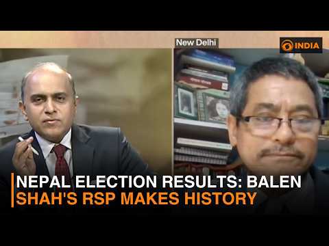 Discussion on Nepal election results with insights from Prof. Mahendra Lama, SIS, JNU