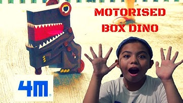 4M Motorised Box Dino (how to assemble) - Kiddie Things