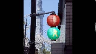 Japanese traffic signal's sound 