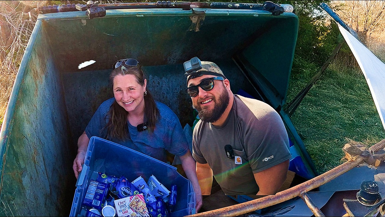 Dumpster Diving Date Night,  I Score!  😉