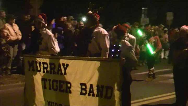 Murray Tiger Band in the Murray Christmas Parade