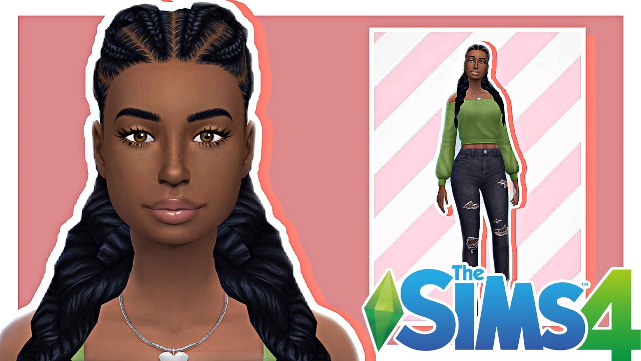 The SIms 4 - CAS with CC + list 💜 - YouTube