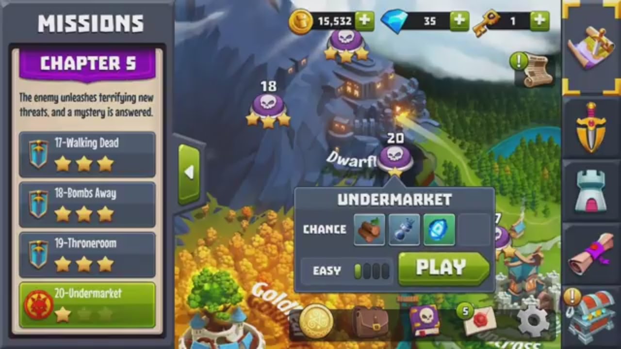 Castle Creeps Level 20 Undermarket  @snelo85