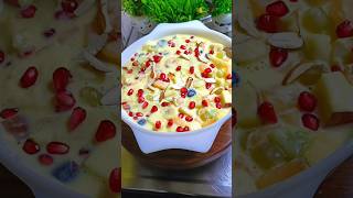 Fruit Custard recipe #shorts #recipe #foodie #tasty #streetfood