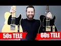 50s tele vs 60s tele  what are the differences