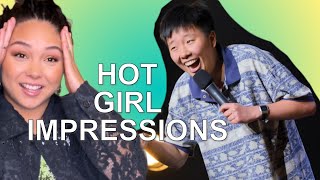 REACTION Hot Girl Impression Sabrina Wu