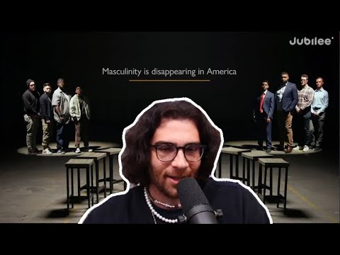 Thumbnail for HasanAbi REACTS to Trans vs Conservative Men: Is Masculinity Disappearing in America?│ JUBILEE REACT