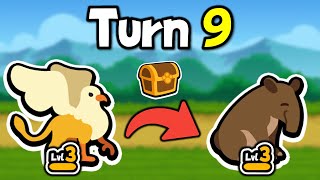 The Turn 9 Level 3 Tapir In Super Auto Pets