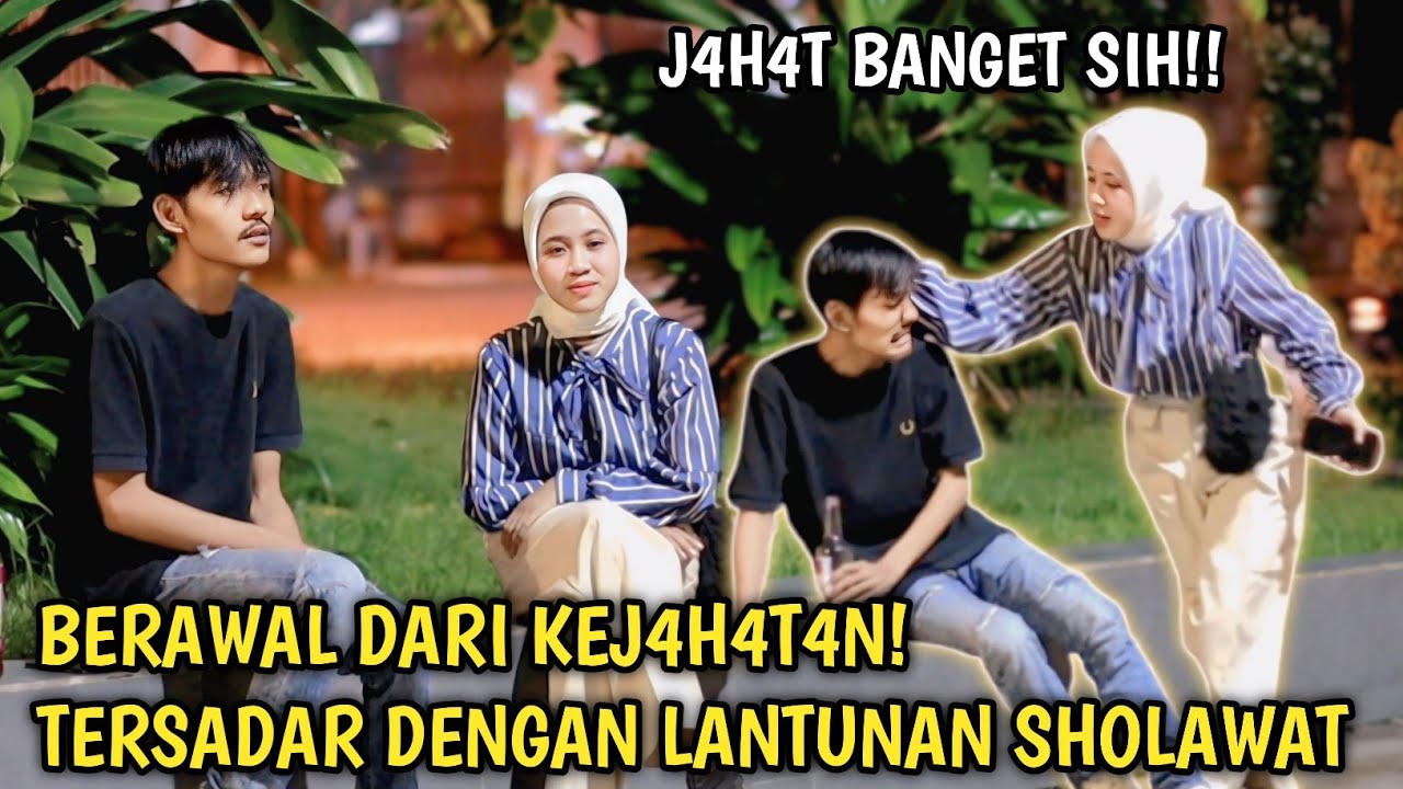 PRANK SHOLAWAT!! KEJ4H4T4N ADA BATASNYA! BERKAH SHOLAWAT SI CANTIK TERSADAR