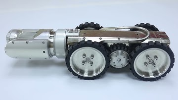 Application of pipeline inspection robot camera system
