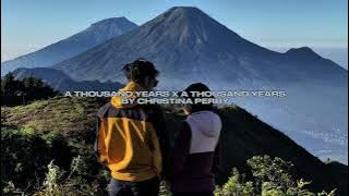 A THOUSAND YEARS X A THOUSAND YEARS BY CHRISTINA PERRY - [ Speed Up   Reverb ]