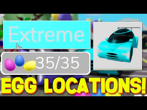 HOW TO GET ALL 35 EXTREME EGG LOCATIONS in BROOKHAVEN RP! EASTER EGG HUNT 2024!