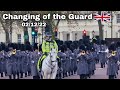 New Guards leaves Wellington Barracks 02/12/22