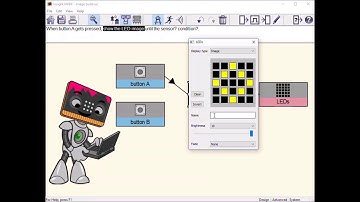 See how Mr Bit creates a program for the BBC micro:bit