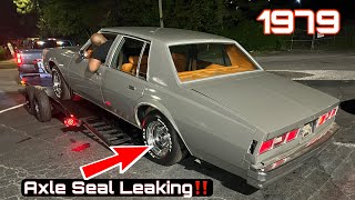 MaddMarksCars Box Chevy Rear End Is Getting Fixed!!! 350 Small Block 1979 Impala