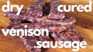 Venison Landjaeger | German Hunters Sausage | Gourmet Woodsman