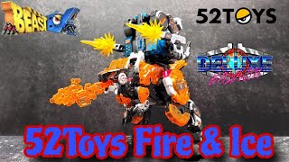 Fire & Ice? 52Toys Beast Box 8th Anniversary BB-46PR Pyromancer & BB-02CR Cryomancer