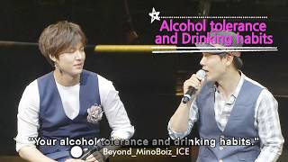 20130525【OFFICIAL/ENG】Lee Min Ho's drinking habit and favorite song - 