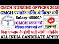 GMCH Permanent Nursing Officer Vacancy 2025💐GMCH Staff Nurse Vacancy 2025💐GMCH Chandigarh Vacancy